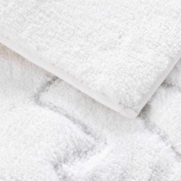 Lacoste L Heritage Bath Mat White