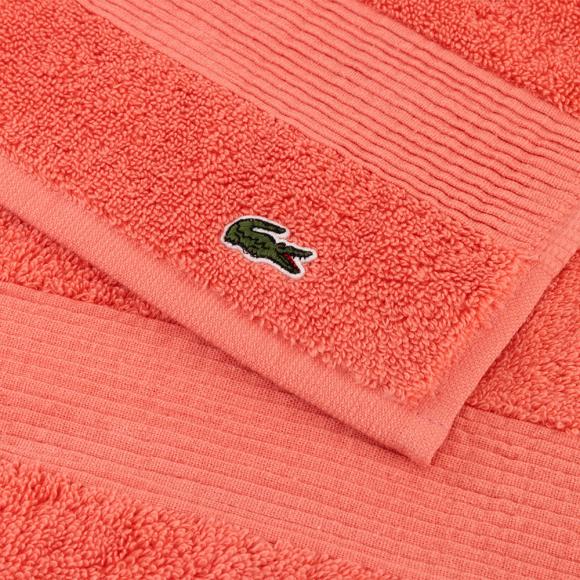 Lacoste L Le Croco Towel Papaye