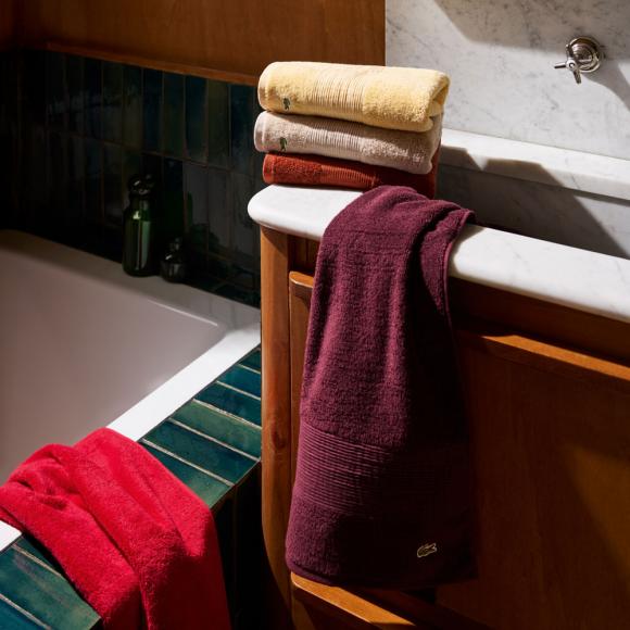 Lacoste L Le Croco Towel Pecan
