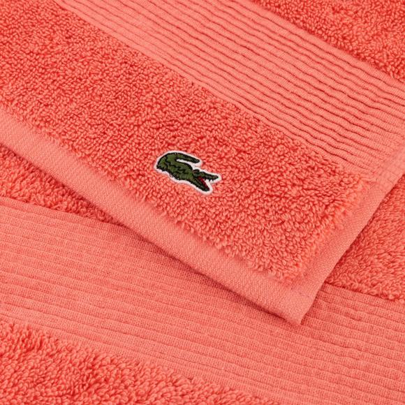 Lacoste L Le Croco Bath Mat Papaye