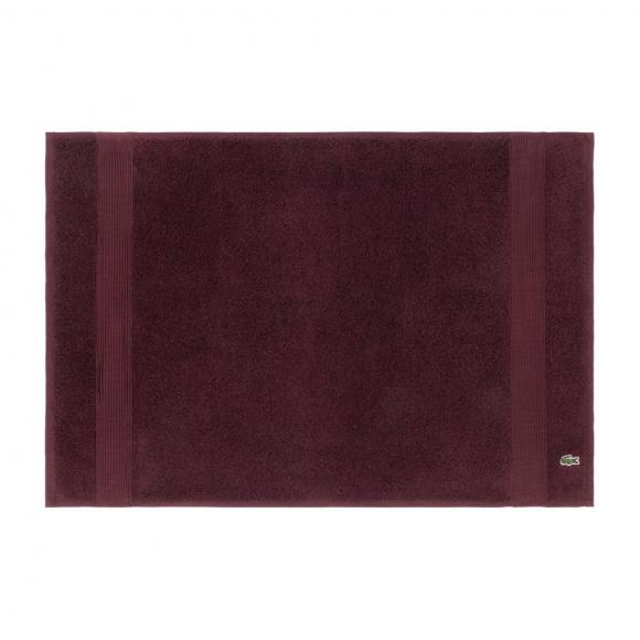 Lacoste L Le Croco Bath Mat Bordeaux
