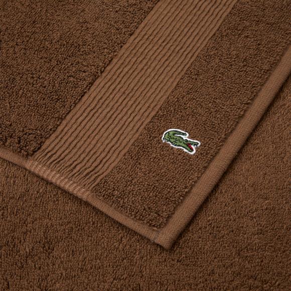 Lacoste L Le Croco Bath Mat Pecan