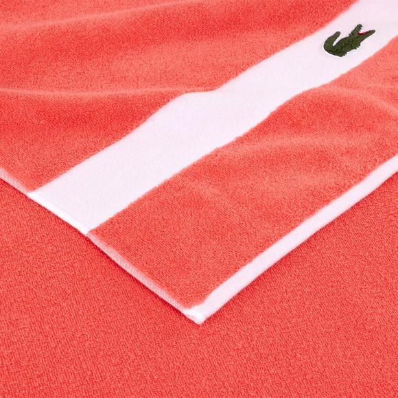 Lacoste L Casual Towel Papaye