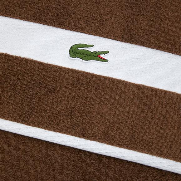 Lacoste L Casual Towel Pecan