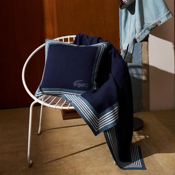 Lacoste L Frame Cushion Cover Marine