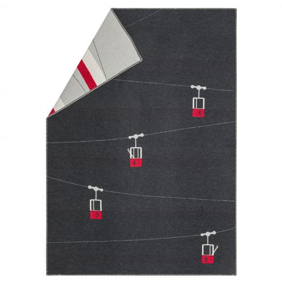 David Fussenegger Cable Car Silt Blanket Throw