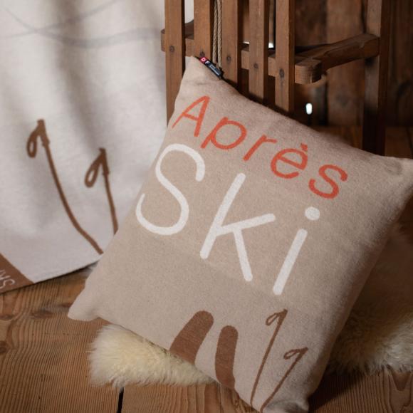 David Fussenegger Après Ski Silvretta cushion cover