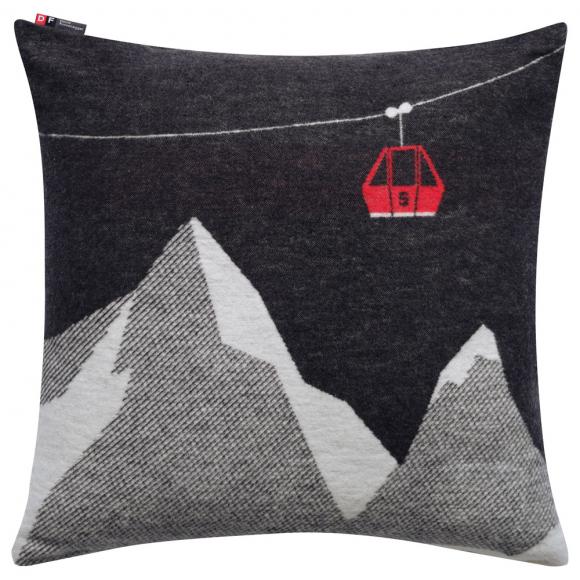David Fussenegger Mountain / Gondola Silvretta Cushion cover