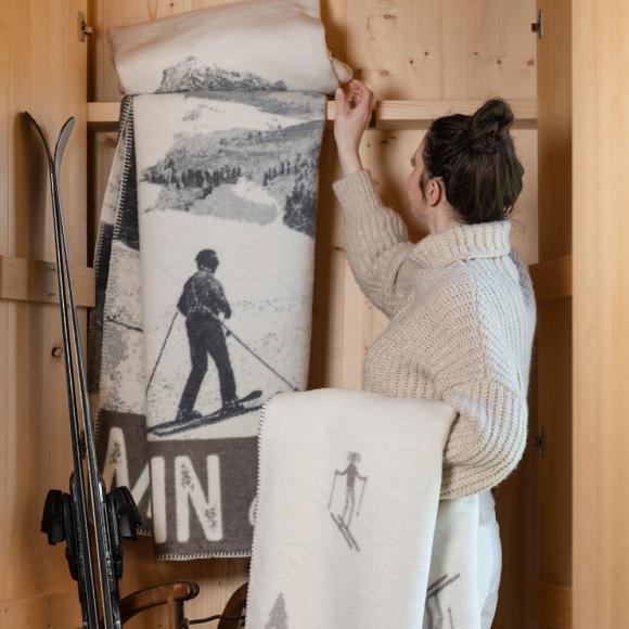 David Fussenegger Mountain Expedition Savona Blanket Throw