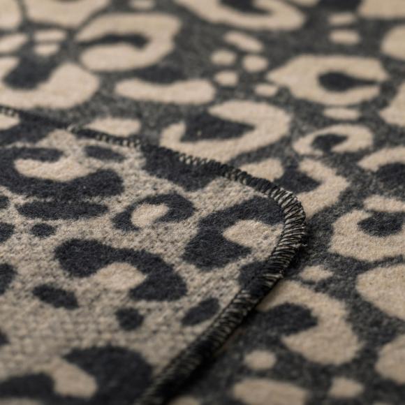 David Fussenegger Leopard Silvretta Blanket Throw