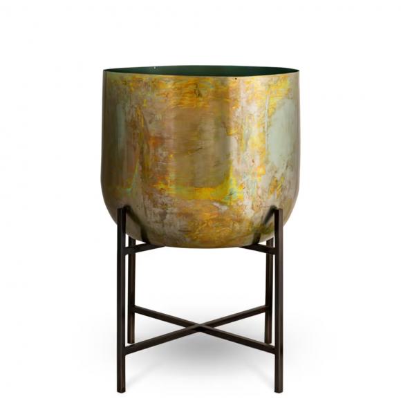 Nkuku Jani Metal Planter