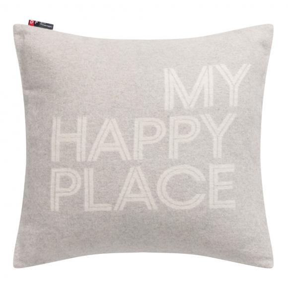 David Fussenegger My Happy Place Silvretta cushion cover grey