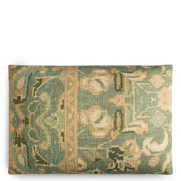 Nkuku Selyo Tapestry Cushion Cover - Green