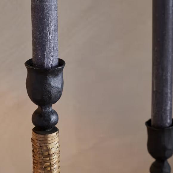 Nkuku Musika Woven Candlestick 