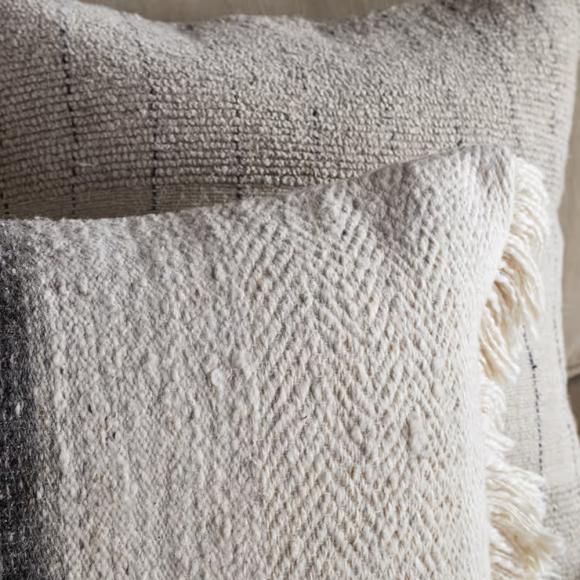 Nkuku Icai Ombre Cushion Cover - Mocha