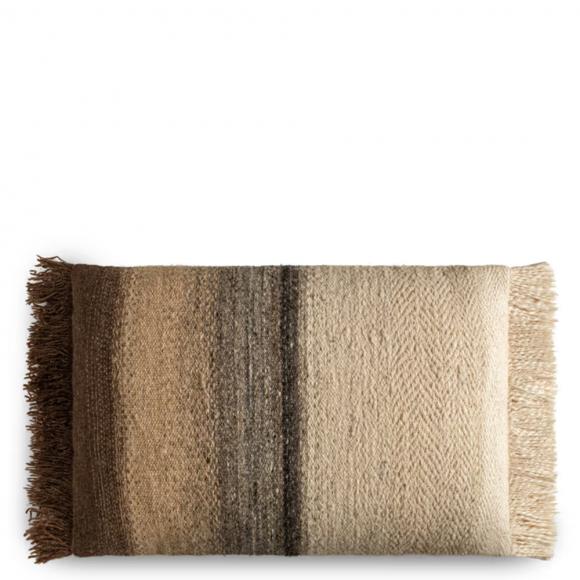 Nkuku Icai Ombre Cushion Cover - Mocha