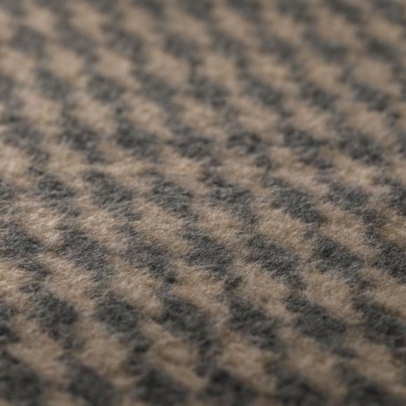 David Fussenegger Merano Houndstooth Wool Blend Blanket Throw
