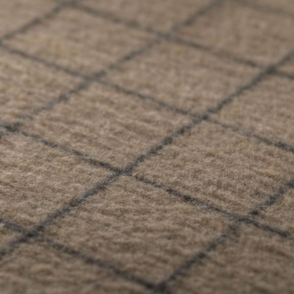 David Fussenegger Merano Checkered Wool Blend Blanket Throw