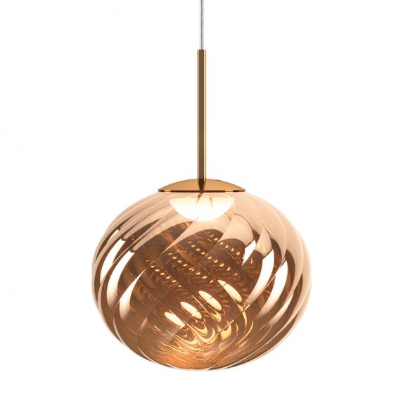 Tom Dixon Whirl LED Medium Pendant Copper 