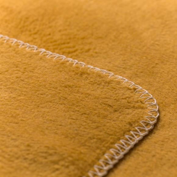 David Fussenegger Savona Velour Blanket Throw Gold