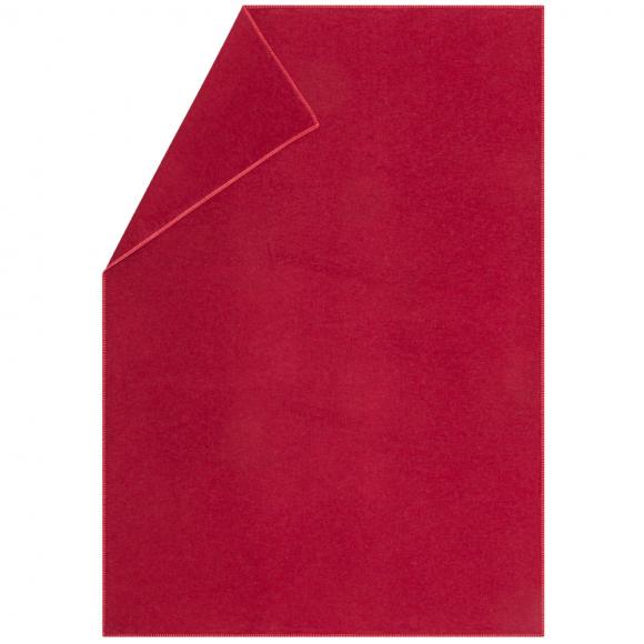 David Fussenegger Sylt Cotton Lightweight Throw Plain Bordeaux