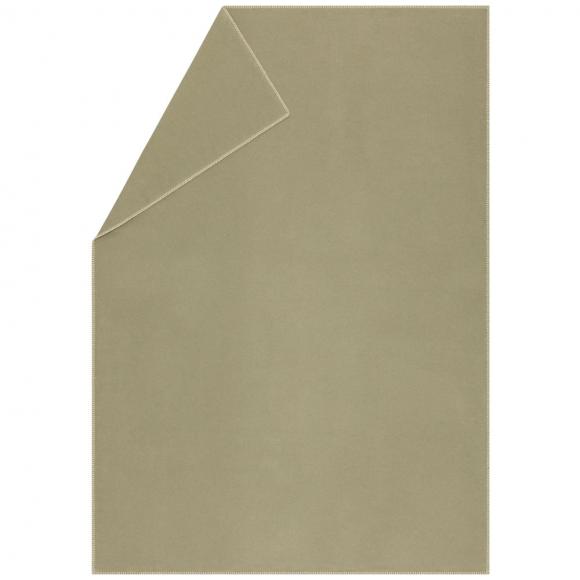 David Fussenegger Sylt Cotton Lightweight Throw Plain Sage
