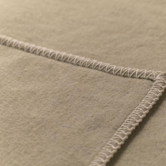 David Fussenegger Sylt Cotton Lightweight Throw Plain Sage