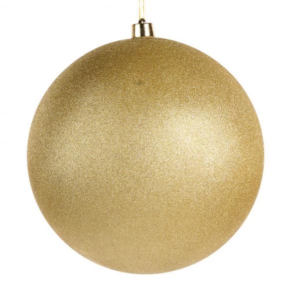 Goodwill Glitter Ball Gold Super Size