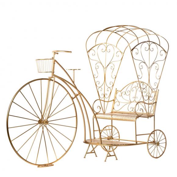 Goodwill Metallic Hooded Tricycle Prop Ornament
