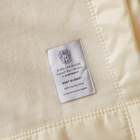 John Atkinson Duchess Finest Merino Baby Blanket