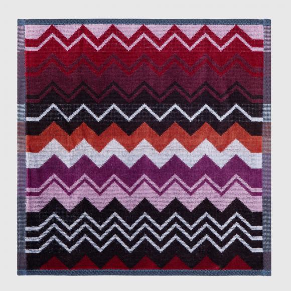 Missoni Home Giacomo 28 Bordeaux Face Towels - Box Set of Six