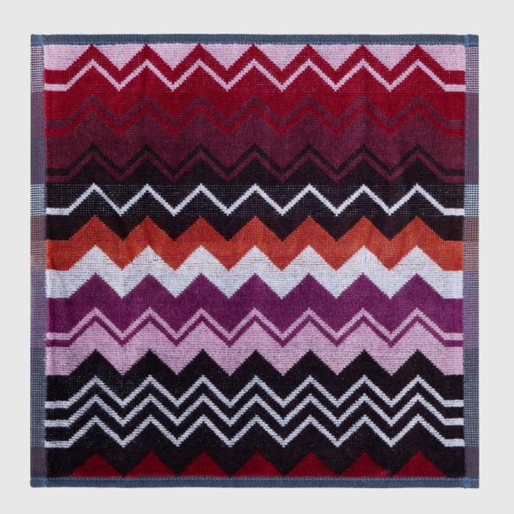Missoni Home Giacomo 28 Bordeaux Face Towels - Box Set of Six