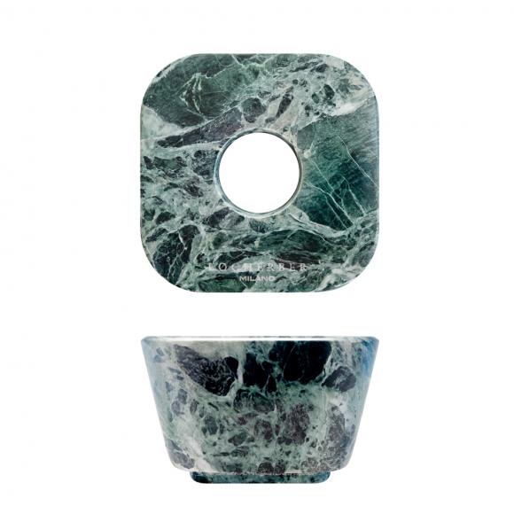 Locherber Milano Verde Guatemala Marble Rare Lid