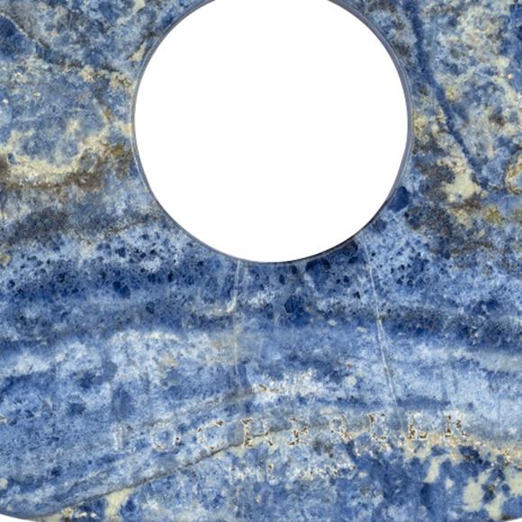 Locherber Milano Blue Sodalite Marble Rare Lid