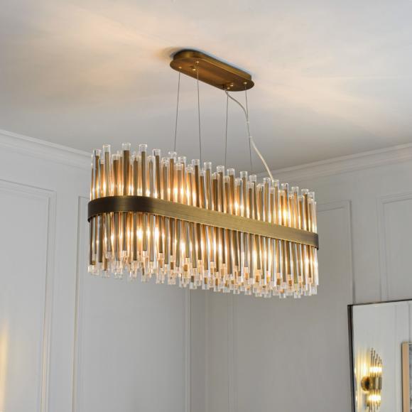 RV Astley Colmar Long Chandelier