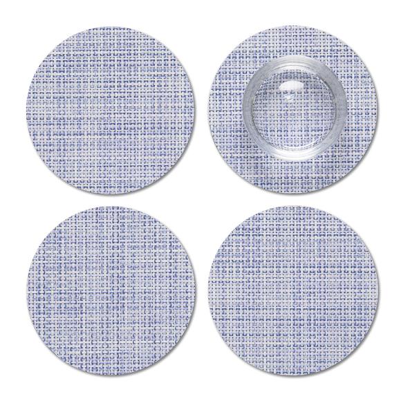Chilewich Mini Basket Weave Set of 4 Coasters