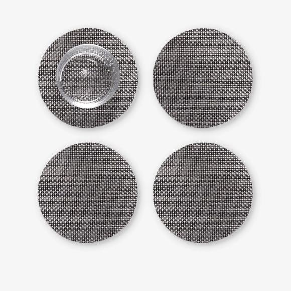 Chilewich Mini Basket Weave Set of 4 Coasters