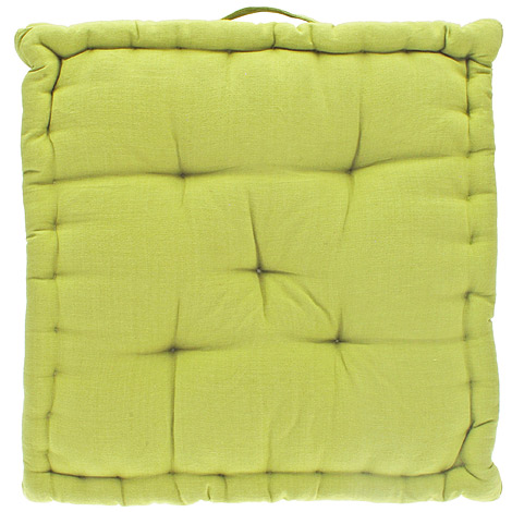 Walton & Co Plain Mattress Cushion Green