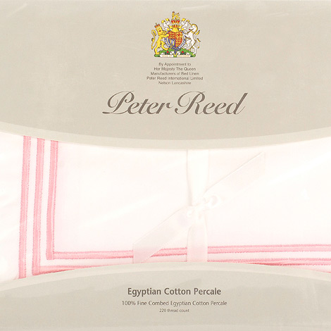 Peter Reed 3 Row Satin Cord 240TC Pillowcase