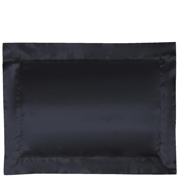 Gingerlily Plain Mulberry Silk Charcoal Pillowcases