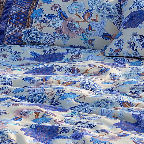 Bassetti Tiepolo V2 Blue Quilted Bedspread in Italian Bedspreads at ...