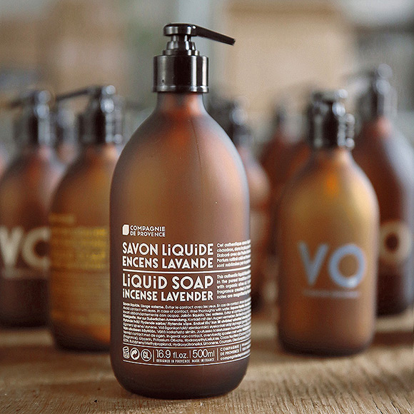 Compagnie De Provence Incense lavender VO Liquid Marseille Soap with