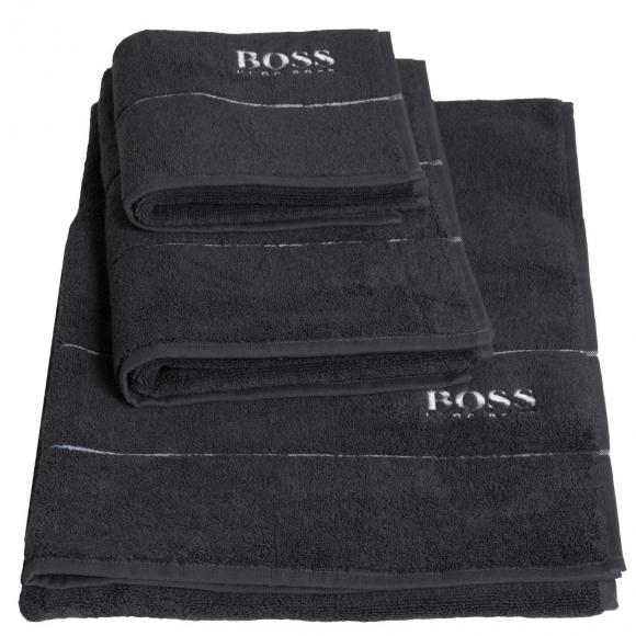 Boss Home Plain Graphite Towels