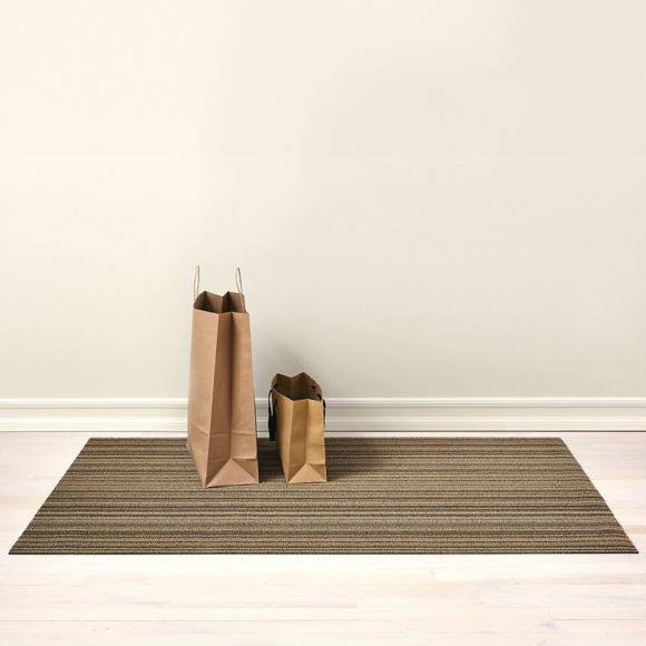 Chilewich Skinny Stripe Mushroom Shag Mat