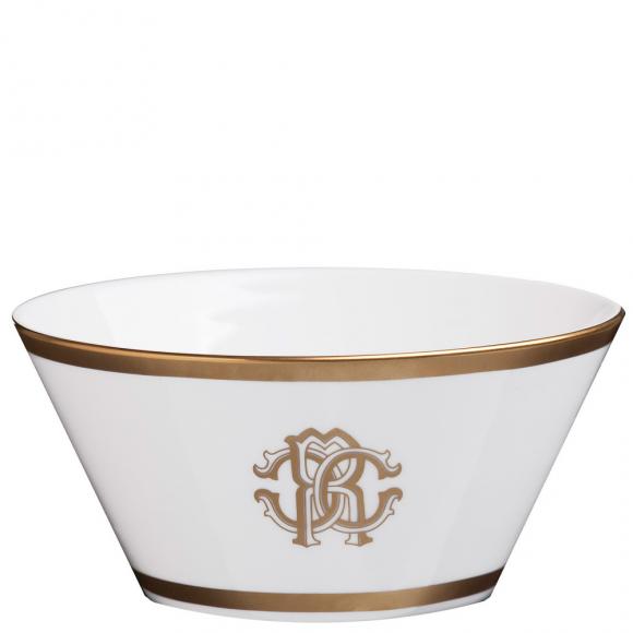 Roberto Cavalli Silk Gold Fruit Bowl (6)