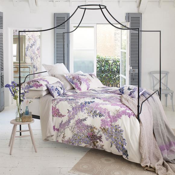 Sanderson Wisteria Falls In Fashion Duvet Covers At Seymour S Home
