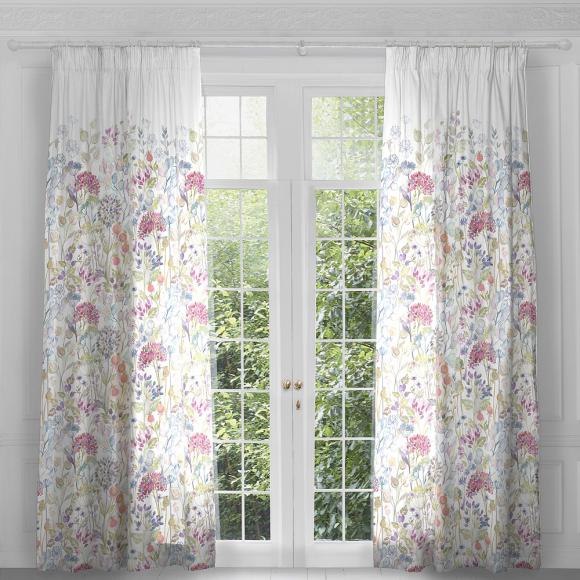Voyage Maison Hedgerow White Eyelet Curtain Panels (pair)