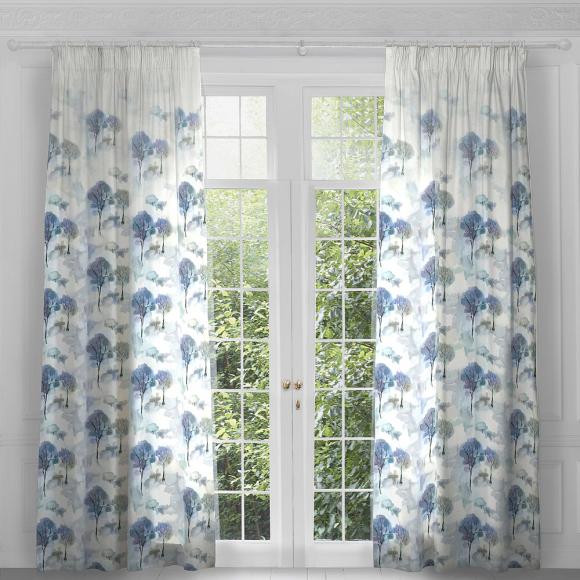 Voyage Pomona Eyelet Curtain Panels (pair) in Ready Made Curtains