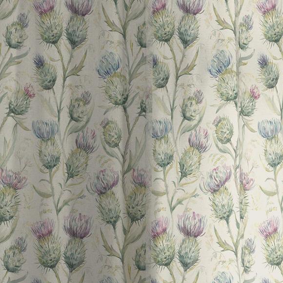 Voyage Thistle Glen Eyelet Curtain Panels in Ready Made Eyelet Curtains