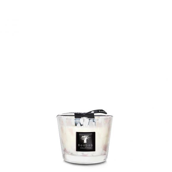 Baobab Collection Pearls White Candle - Pearls Collection 